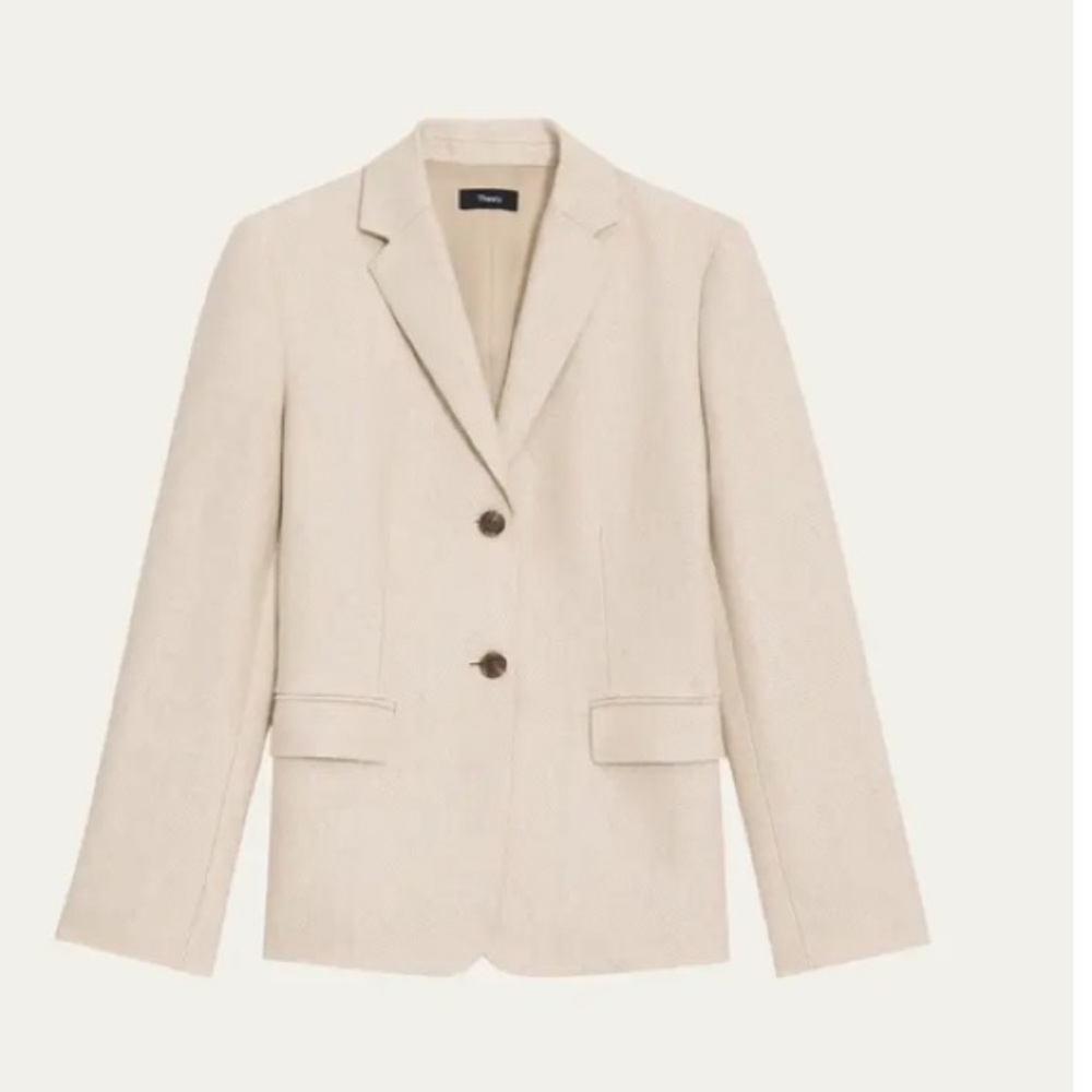 Theory Cream Blazer